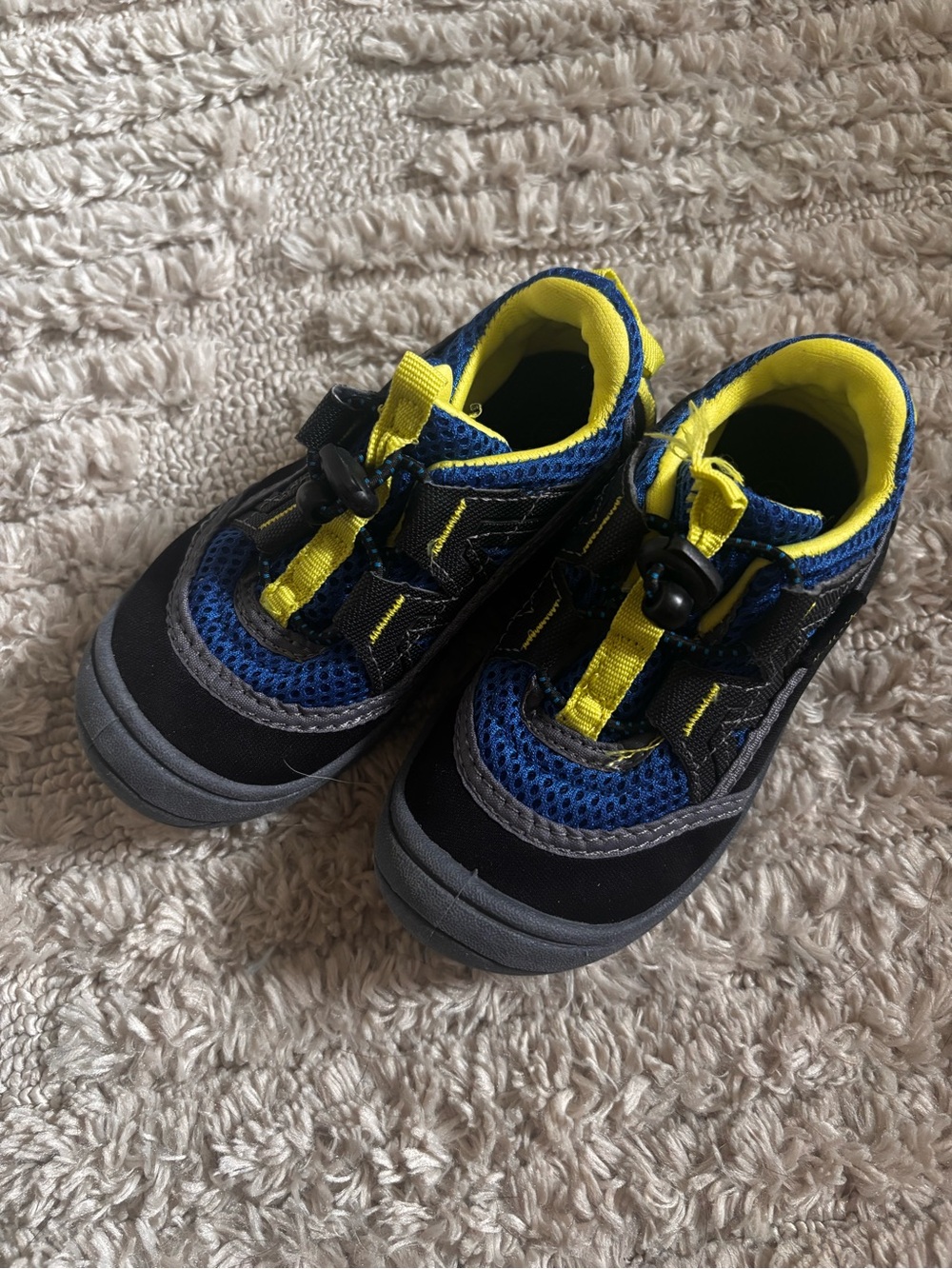 Northside Kids Mesh Sneakers in Blue and Yellow